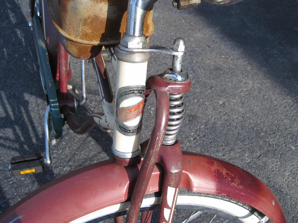 Original Columbia Bicycle with Whizzer Motor Bike Parts